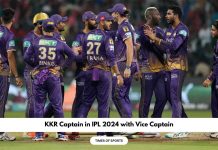 KKR Captain in IPL 2024