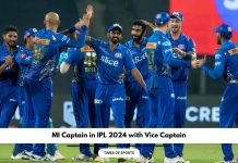 MI Captain in IPL 2024