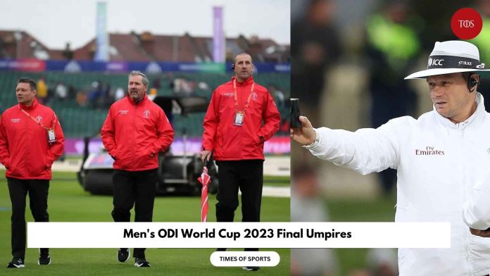 Men's ODI World Cup 2023 Final Umpires