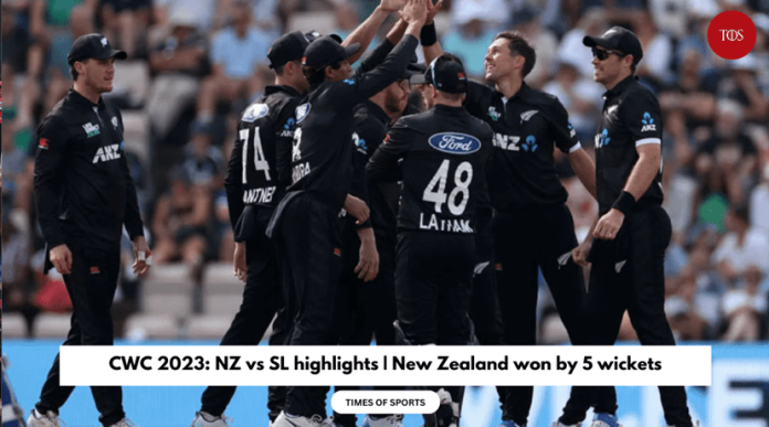 NZ vs SL highlights