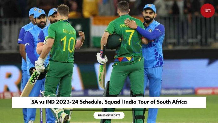 SA vs IND 2023-24 Schedule