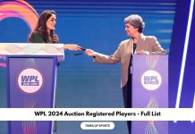 WPL 2024 Auction Registered Players