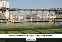 Wankhede Stadium Weather Today