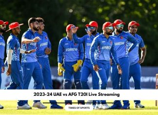 2023-24 UAE vs AFG T20I Live Streaming