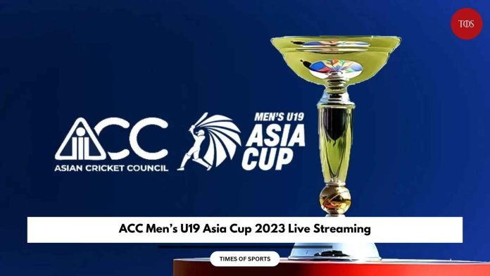 Men's U19 Asia Cup 2023 Live Streaming