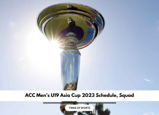 Men's U19 Asia Cup 2023 Schedule