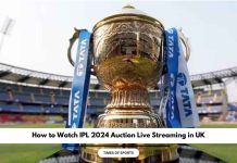 How to Watch IPL 2024 Auction Live Streaming in UK