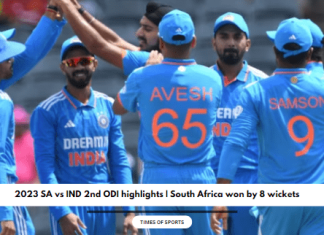 2023 SA vs IND 2nd ODI highlights