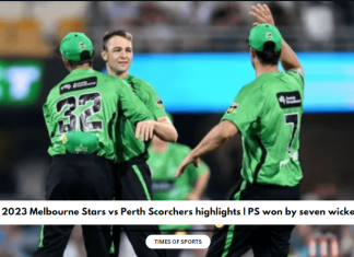 2023 Melbourne stars vs Perth scorchers highlights