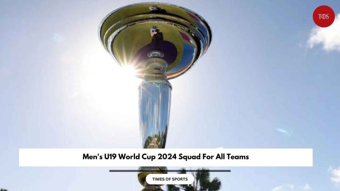 Men's U19 World Cup 2024 Squad
