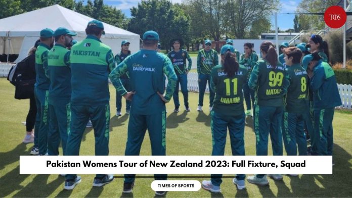 Pakistan Womens Tour of New Zealand 2023 Schedule