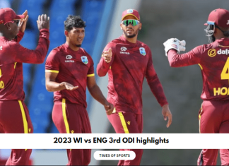 2023 WI vs END 3rd ODI highlights