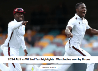 2024 AUS vs WI 2nd Test highlights