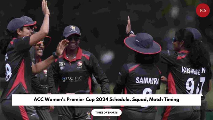 ACC Women's Premier Cup 2024 Schedule