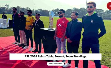 PSL 2024 Points Table