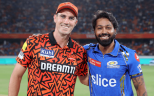 Hardik Pandya and Pat Cummins in IPL