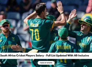 South Africa Cricket Players Salary