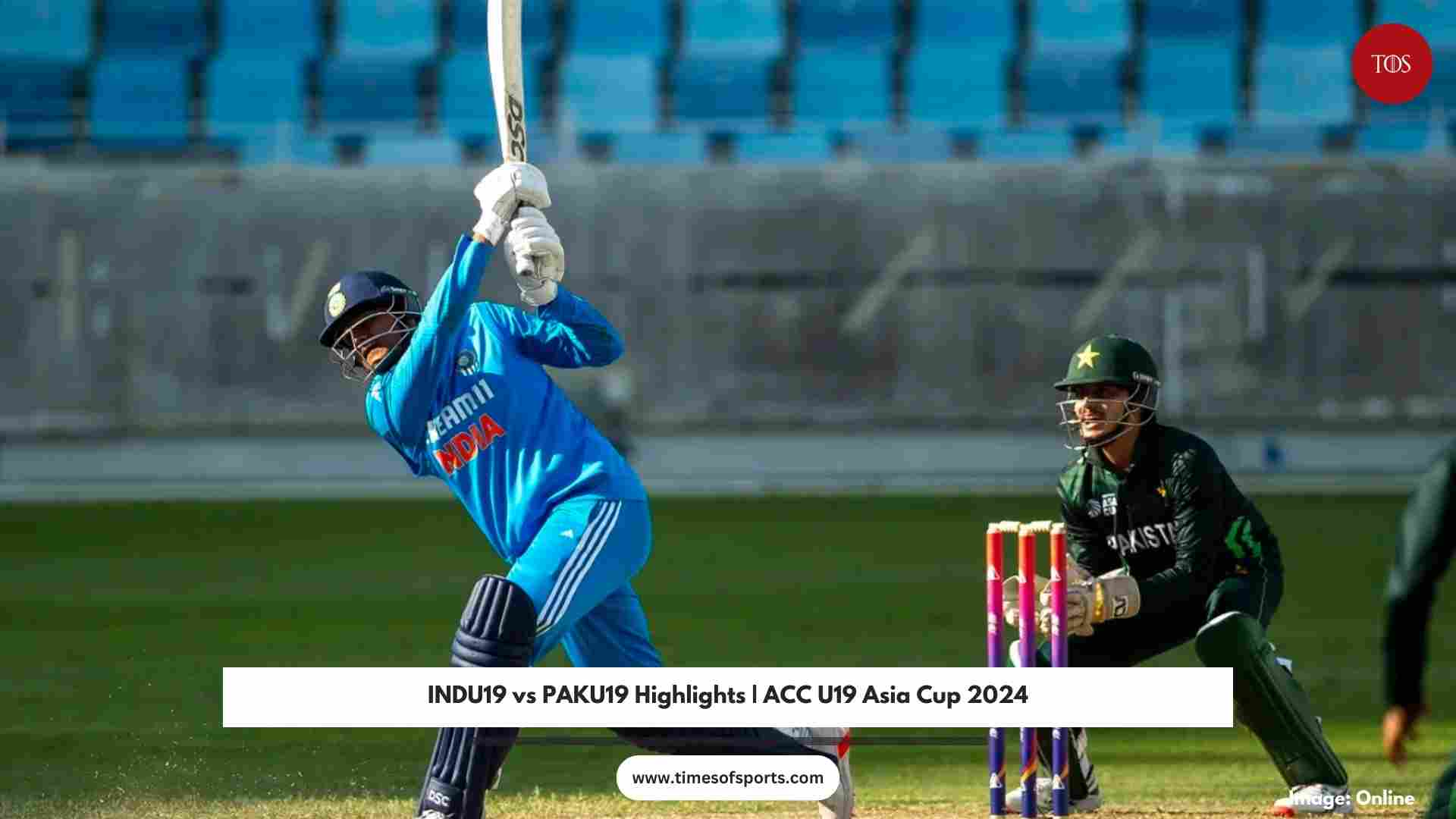 INDU19 vs PAKU19 Highlights | ACC U19 Asia Cup 2024 INDU19 vs PAKU19 Highlights | ACC U19 Asia Cup 2024