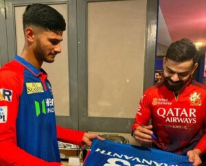 Manvanth Kumar And Virat Kohli