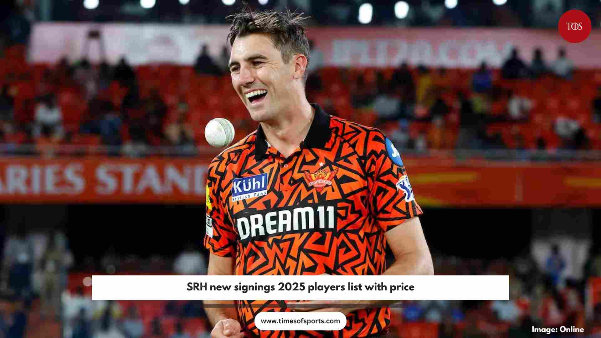 SRH new signings 2025 players list with price SRH new signings 2025 players list with price