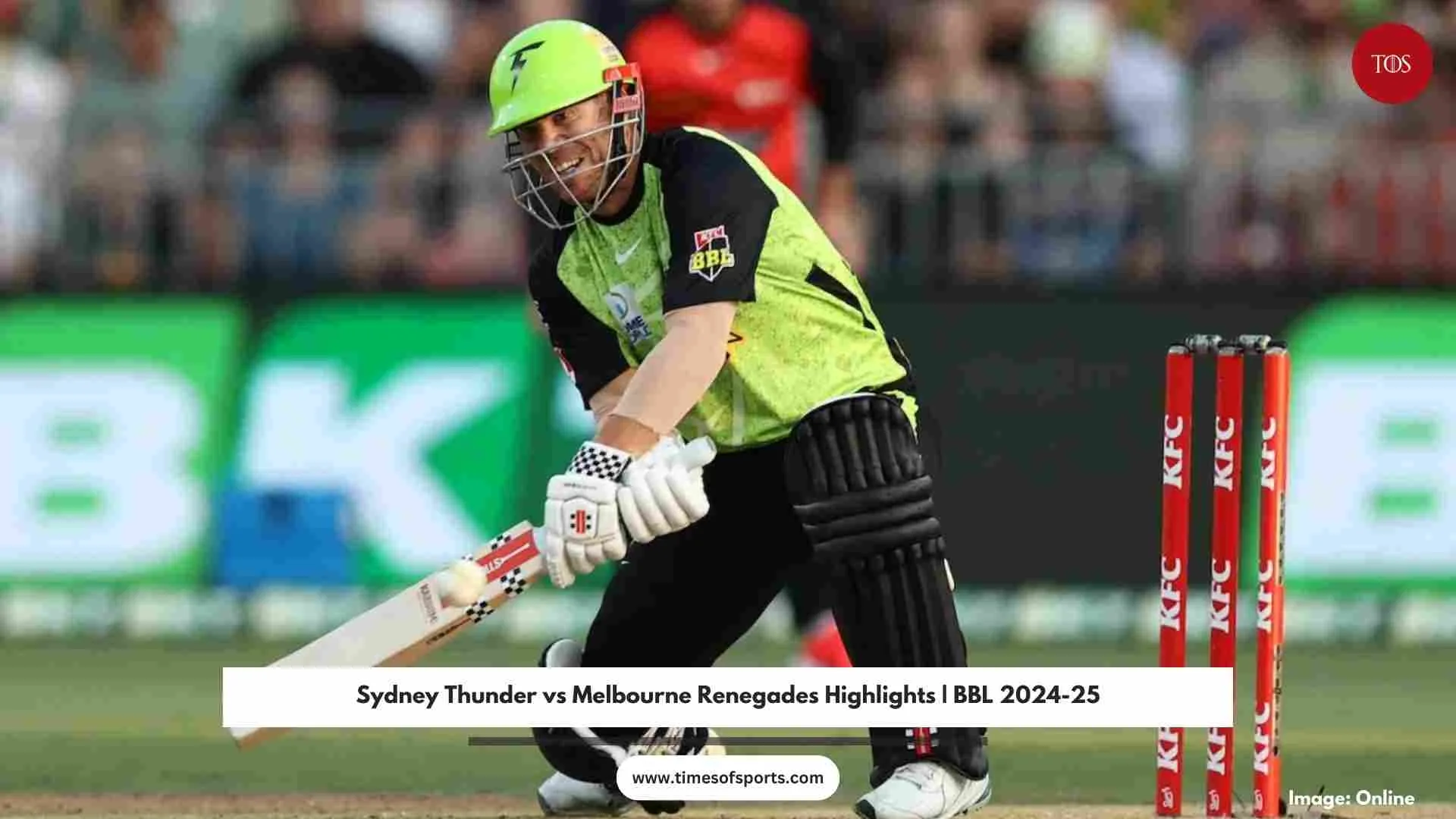 Sydney Thunder vs Melbourne Renegades Highlights Sydney Thunder vs Melbourne Renegades Highlights