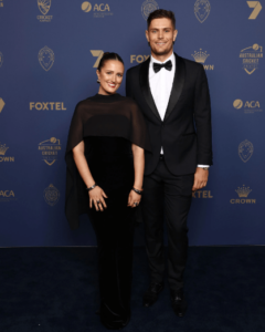 Aaron Hardie and Anna Bodlovich