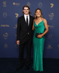Annabel Sutherland and Brother Tom