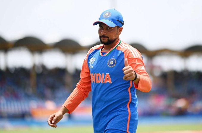 Kuldeep Yadav Picks Three-Wicket Haul as Pakistan Suffers Batting Collapse