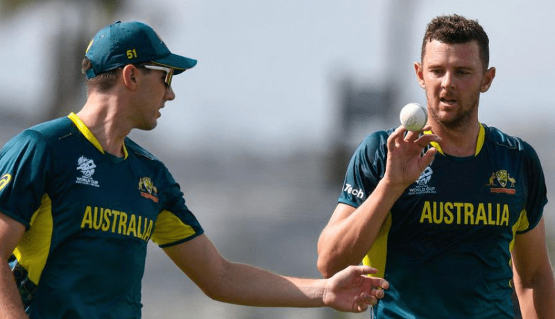 Pat Cummins and Josh Hazlewood