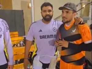 Rohit Sharma and Awais Ahmad
