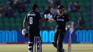 Rachin Ravindra and Kane Williamson