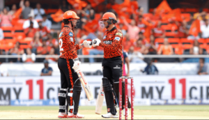 Travis Head and Abhishek Sharma in IPL 2025