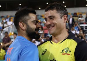 Virat Kohli and Marcus Stoinis