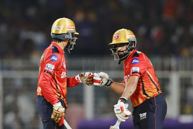 Priyansh Arya, Prabhsimran Troubles KKR With Fiery Start Priyansh Arya, Prabhsimran Troubles KKR With Fiery Start