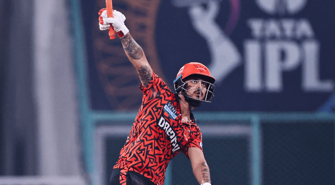 Ishan Kishan’s Carnage Helps SRH Post 231/6 Against RCB Ishan Kishan’s Carnage Helps SRH Post 231/6 Against RCB