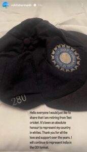 Rohit Sharma Test retirement