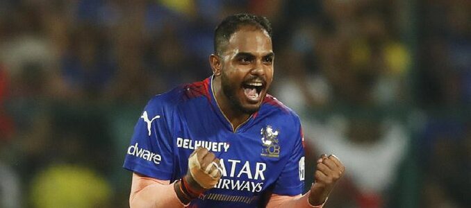 Yash Dayal Pulls Off RCB’s 2-Run Thriller Victory at Chinnaswamy Yash Dayal Pulls Off RCB’s 2-Run Thriller Victory at Chinnaswamy