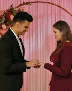 Arjun Tendulkar and Saaniya Chandok