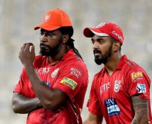 Chris Gayle and KL Rahul