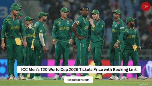 ICC Men’s T20 World Cup 2026 Tickets Price with Booking Link, Procedure