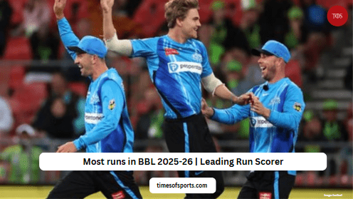 Most Runs in BBL 2025-26 – Leading Run Scorer