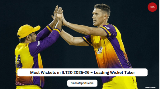 Most Wickets in ILT20 2025-26 – Leading Wicket Taker Most Wickets in ILT20 2025-26 – Leading Wicket Taker