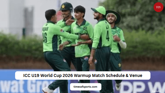 ICC U19 World Cup 2026 Warmup Match Schedule & Venue