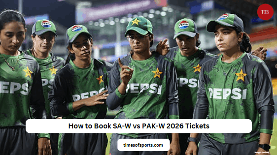 How to Book SA-W vs PAK-W 2026 Tickets Online