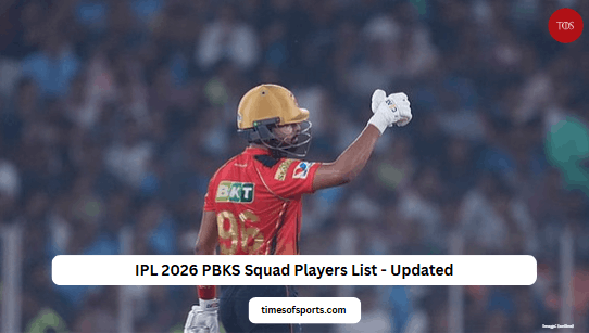 IPL 2026 PBKS Squad Players List IPL 2026 PBKS Squad Players List