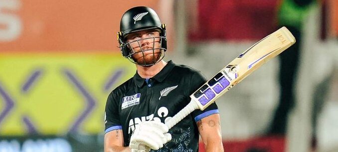 Finn Allen Stars with Blistering Ton as New Zealand Seal Final Spot Finn Allen Stars with Blistering Ton as New Zealand Seal Final Spot