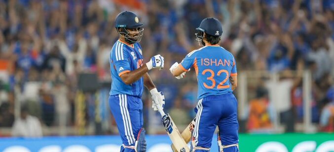 India Registers Highest Team Score in T20 World Cup Finals