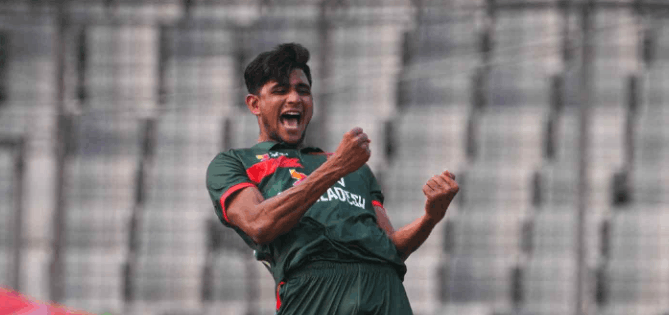 Nahid Rana Runs Through Pakistan as Bangladesh Clinch Dhaka Encounter