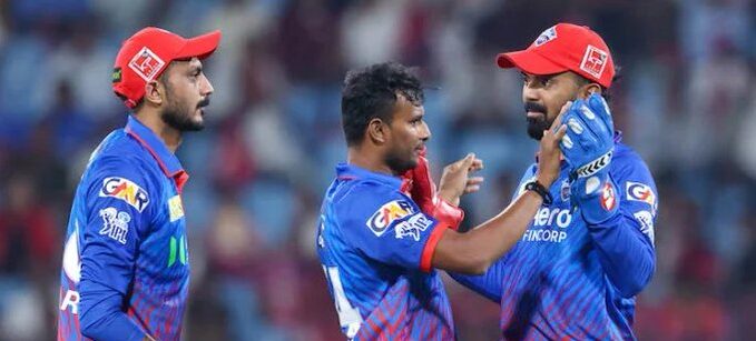 Lungi Ngidi, Natarajan Star as Delhi Capitals Bowl Out LSG for 141 Lungi Ngidi, Natarajan Star as Delhi Capitals Bowl Out LSG for 141