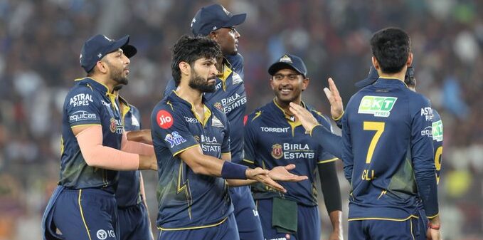 Arshad Khan Stars as Gujarat Titans Bowl Out RCB for 155 at Ahmedabad Arshad Khan Stars as Gujarat Titans Bowl Out RCB for 155 at Ahmedabad